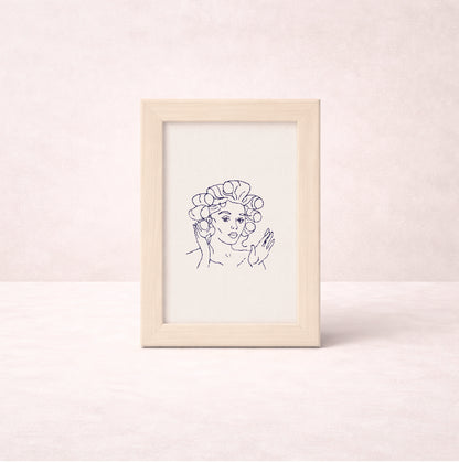 Test La coquette en bigoudis