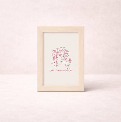 Test La coquette en bigoudis