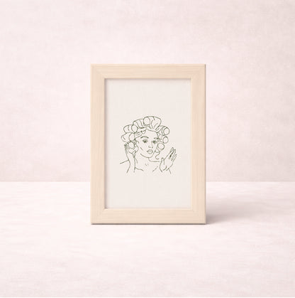 Test La coquette en bigoudis