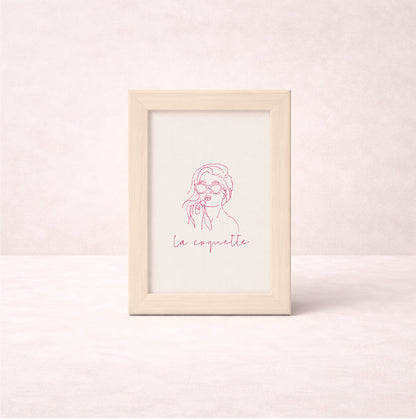 Test La coquette et son rouge à lèvres