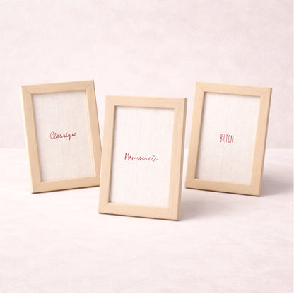 Test Le petit cadre en bois