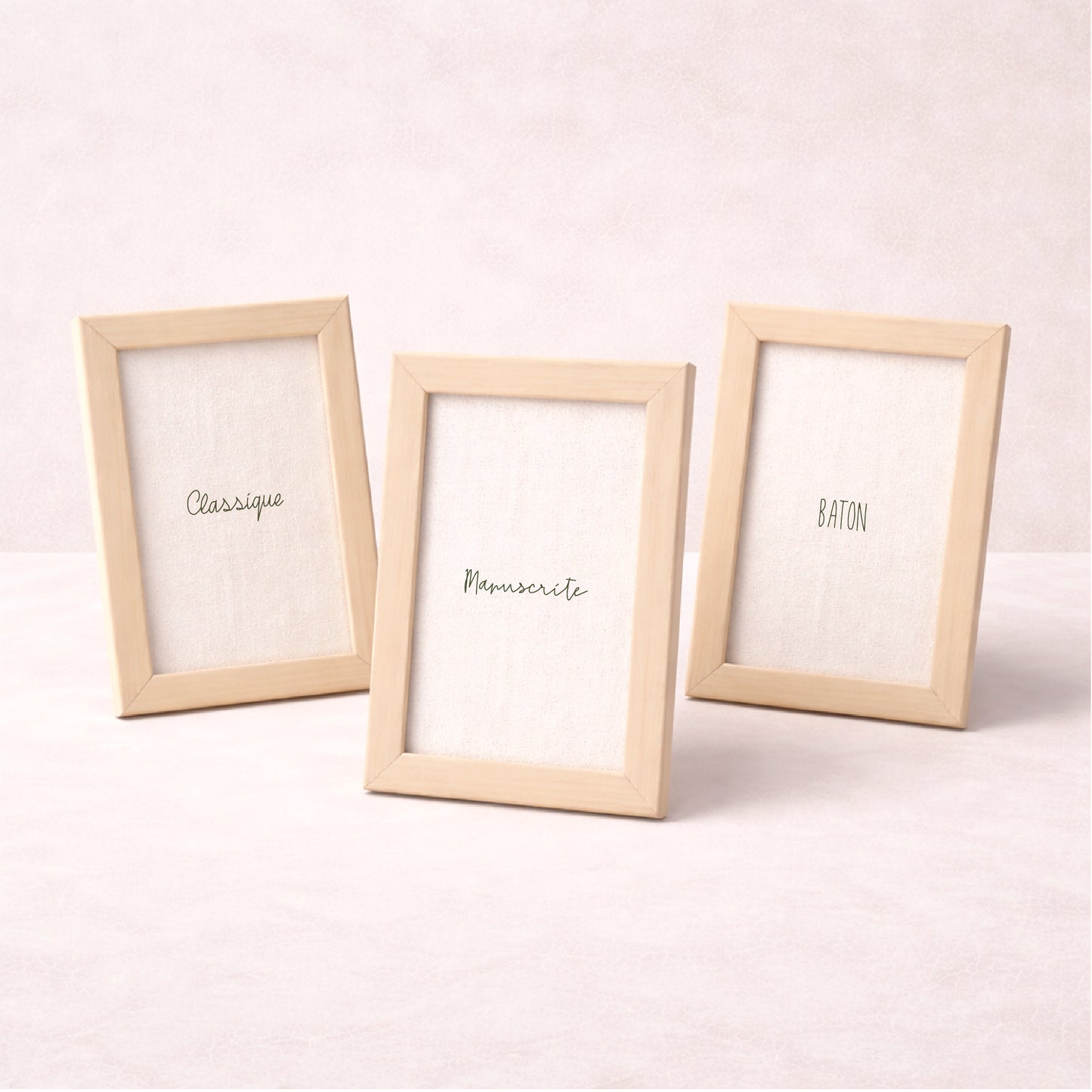 Test Le petit cadre en bois