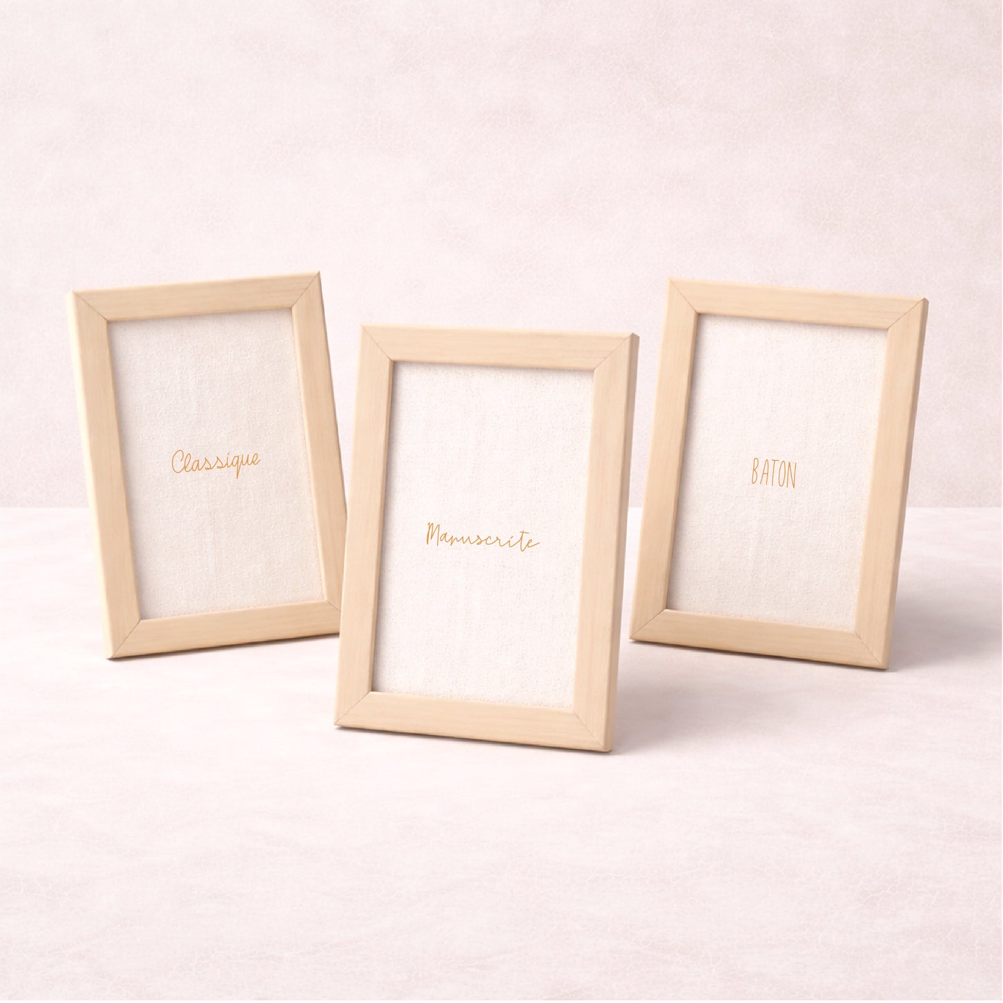 Test Le petit cadre en bois