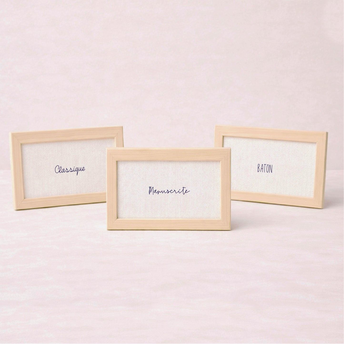 Test Le petit cadre en bois