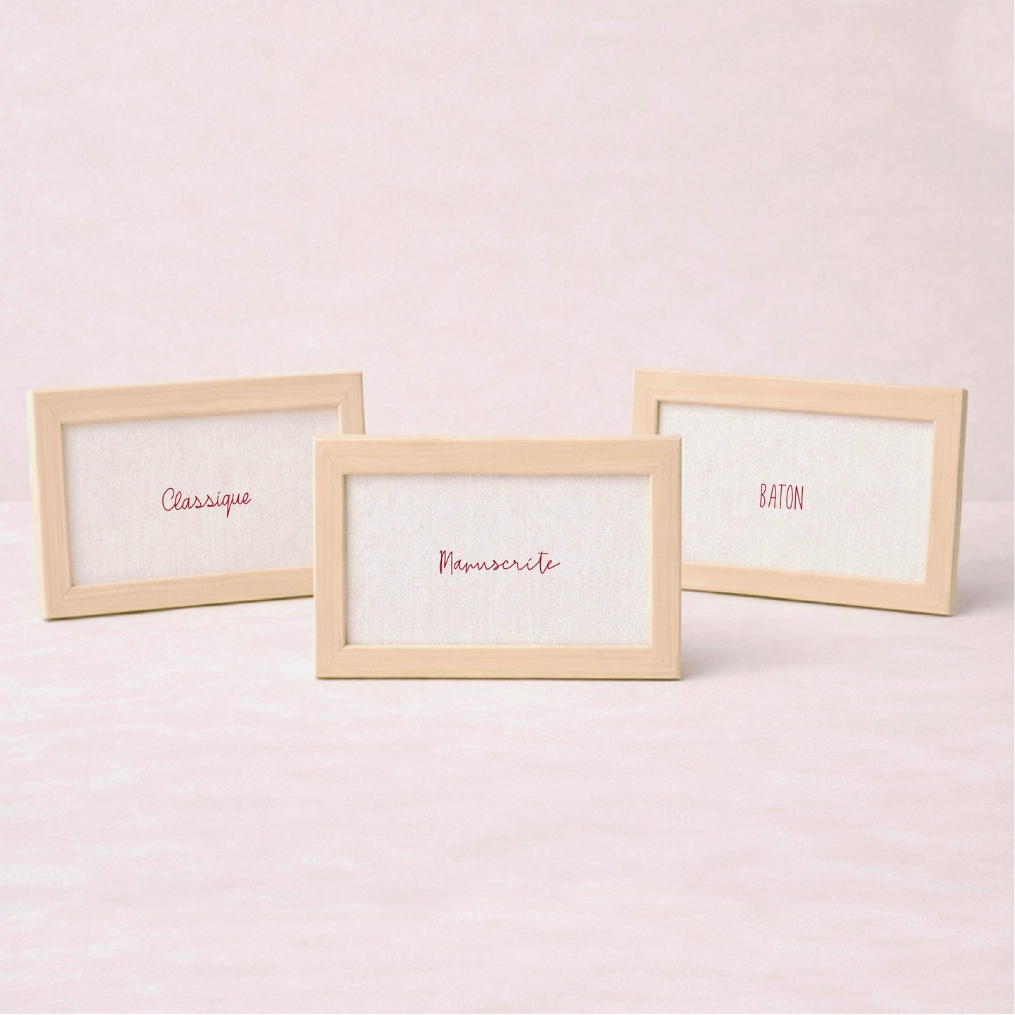 Test Le petit cadre en bois