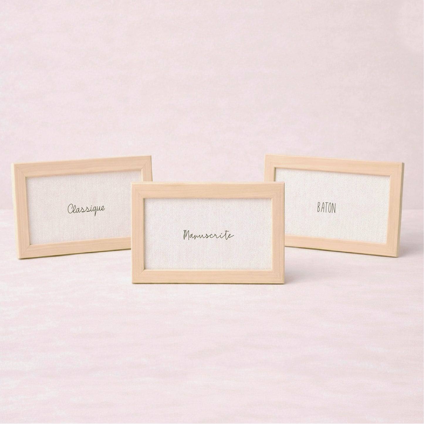 Test Le petit cadre en bois