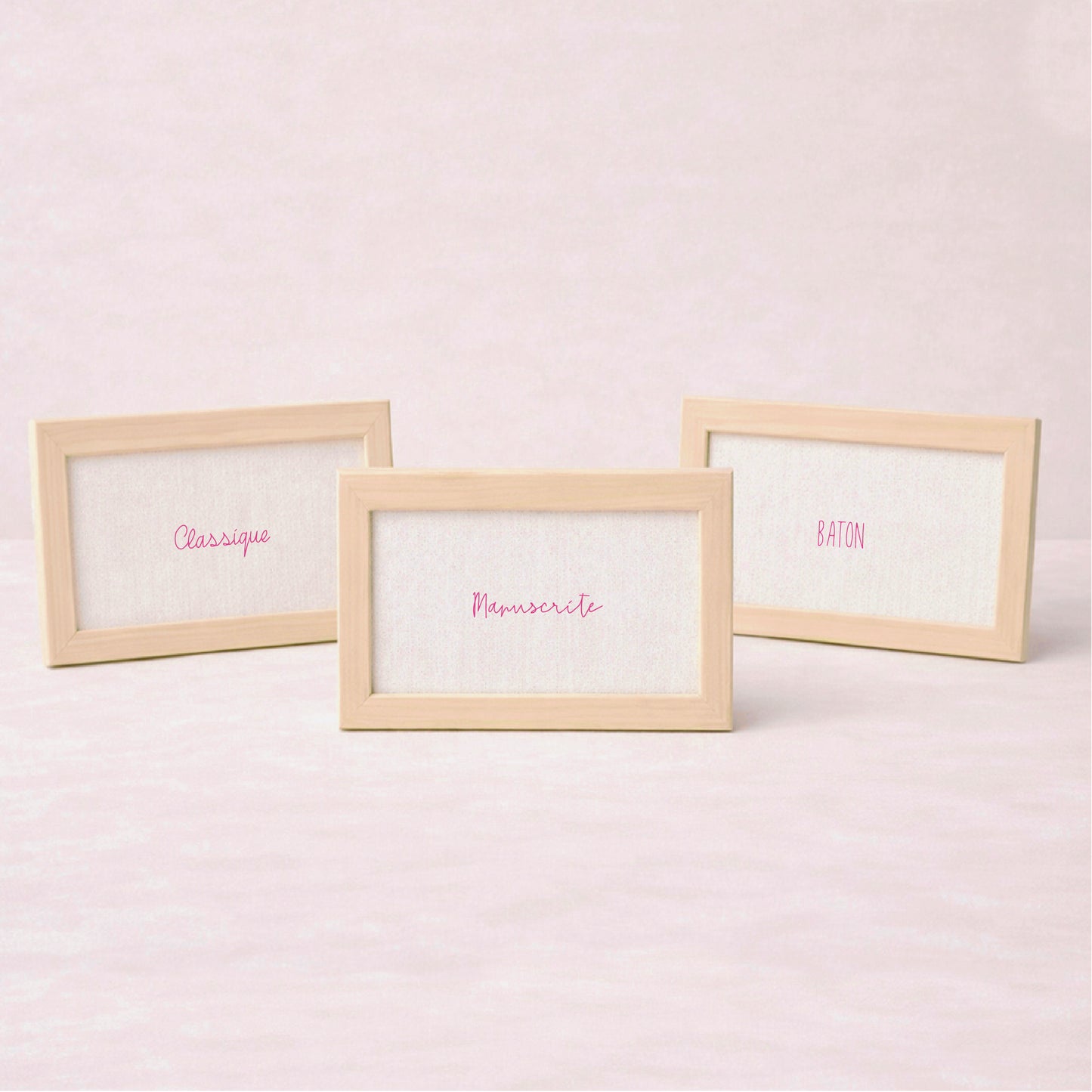 Test Le petit cadre en bois