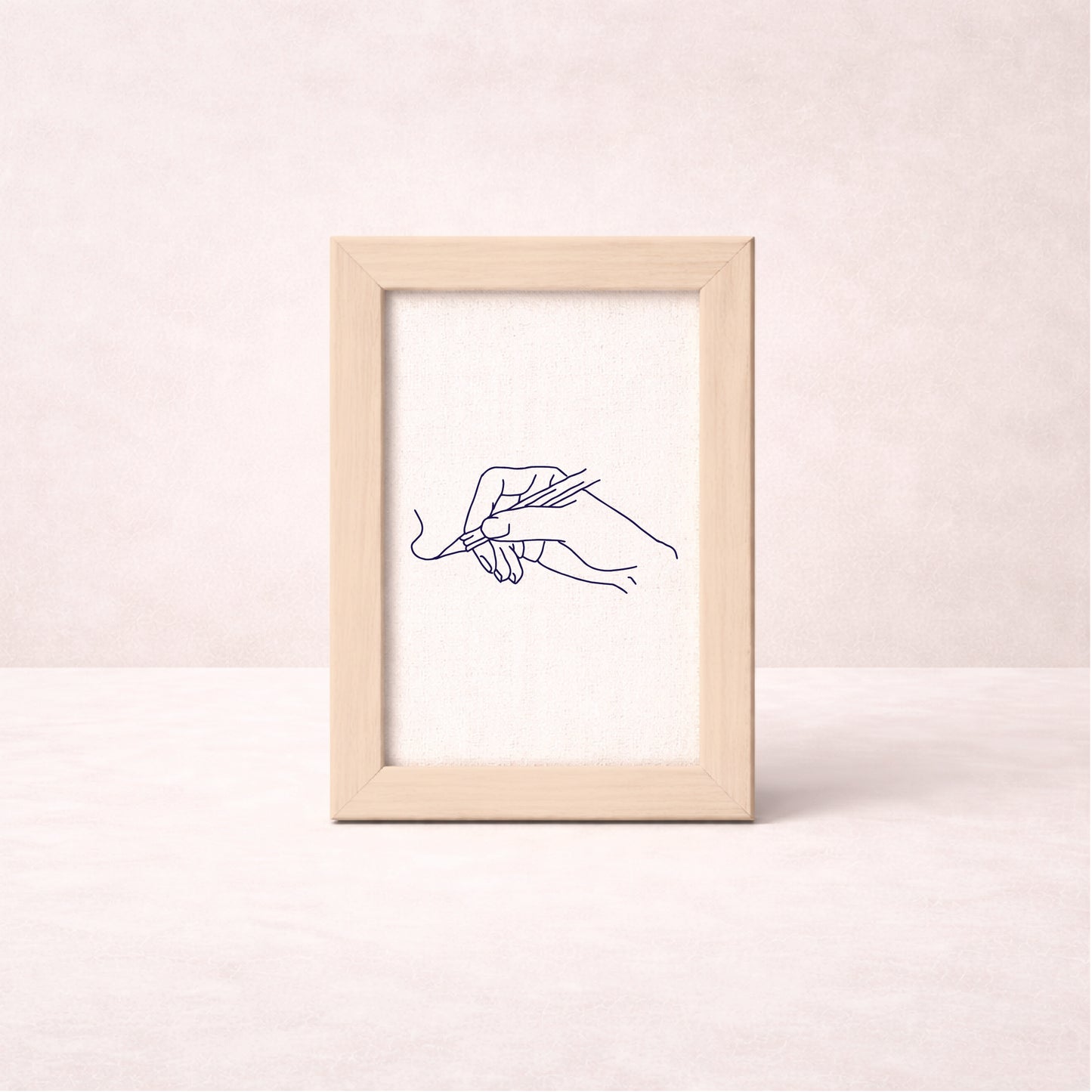 Test Le petit cadre en bois