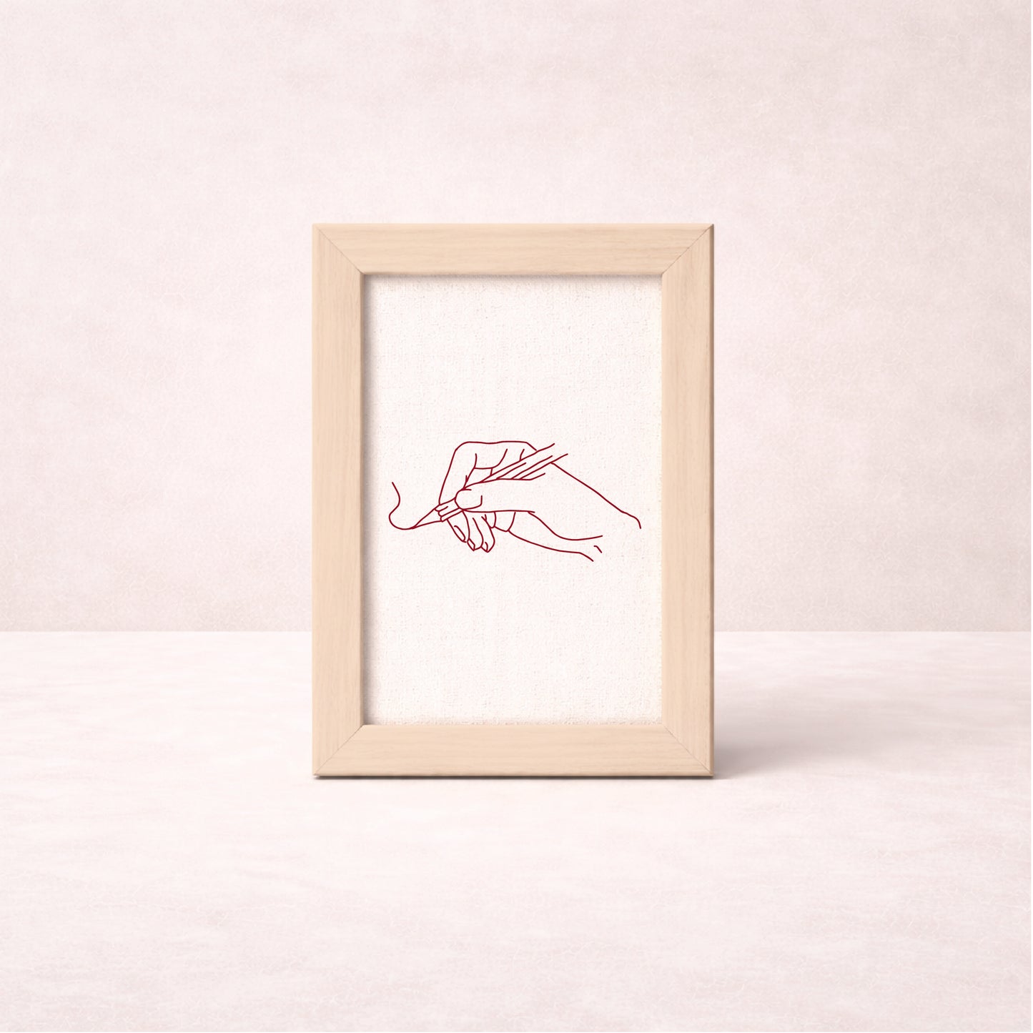 Test Le petit cadre en bois