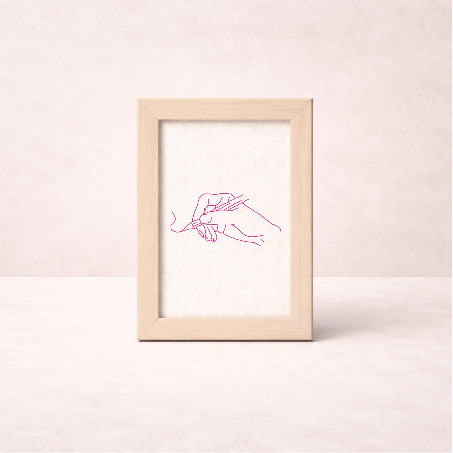 Test Le petit cadre en bois