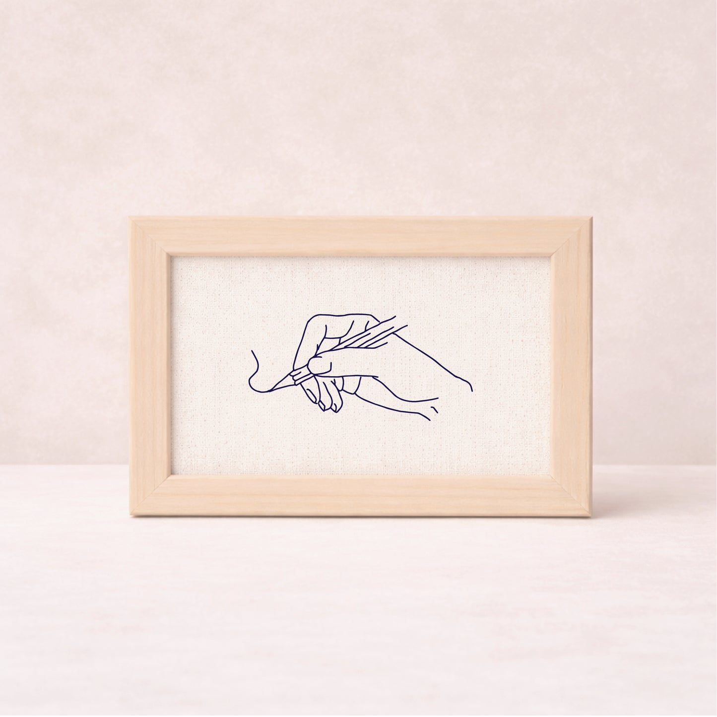 Test Le petit cadre en bois