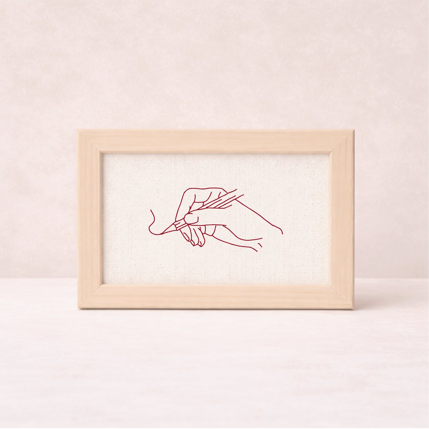 Test Le petit cadre en bois