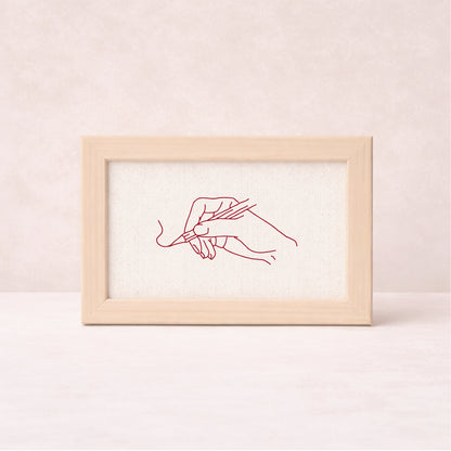 Test Le petit cadre en bois