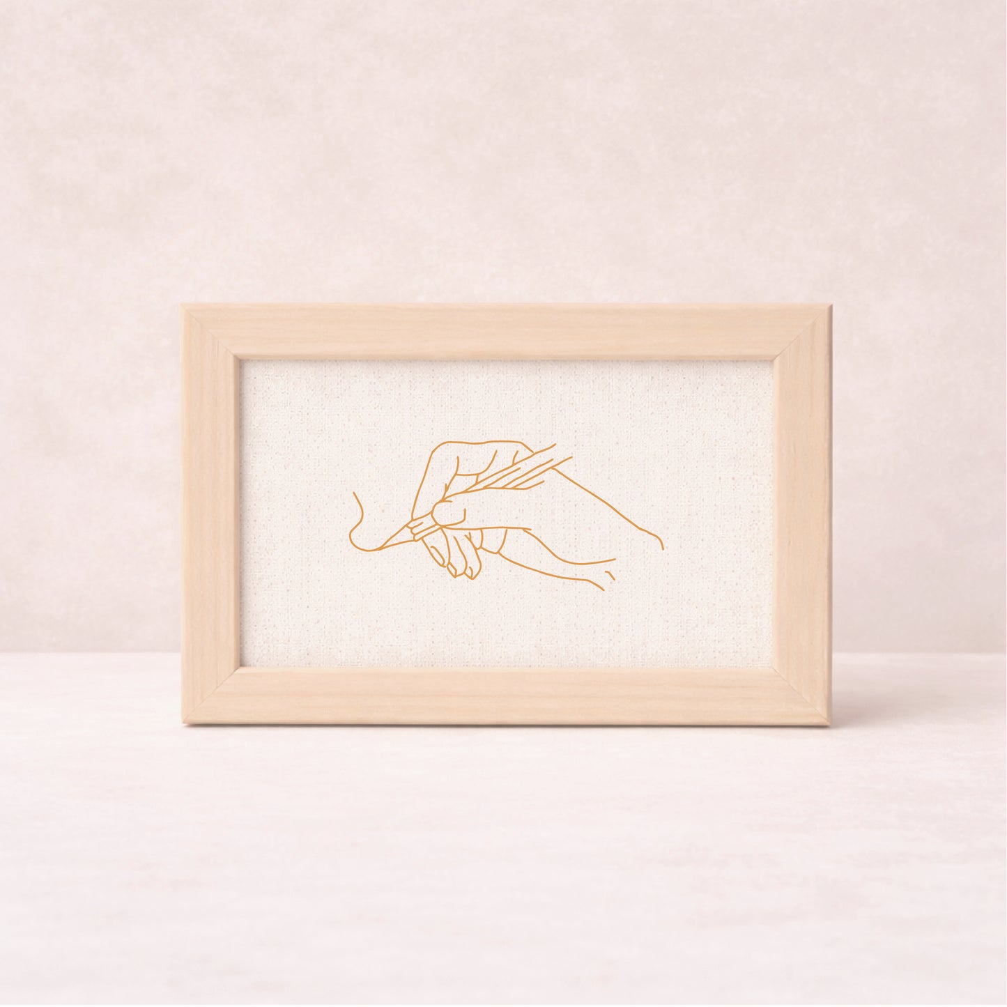 Test Le petit cadre en bois