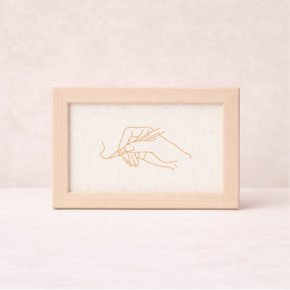 Test Le petit cadre en bois