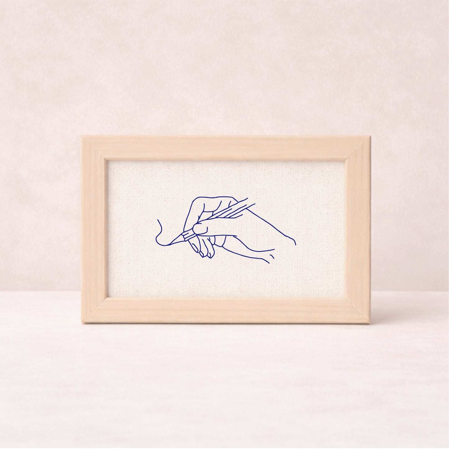 Test Le petit cadre en bois