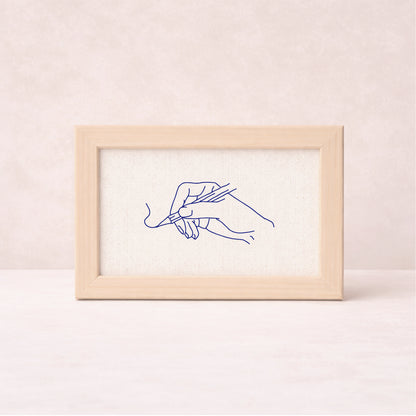 Test Le petit cadre en bois