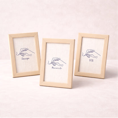 Test Le petit cadre en bois