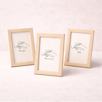 Test Le petit cadre en bois