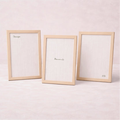 Test Le grand cadre en bois