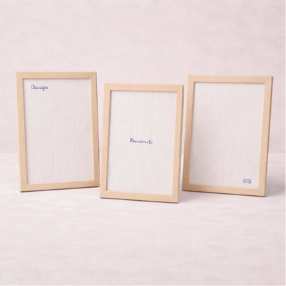 Test Le grand cadre en bois