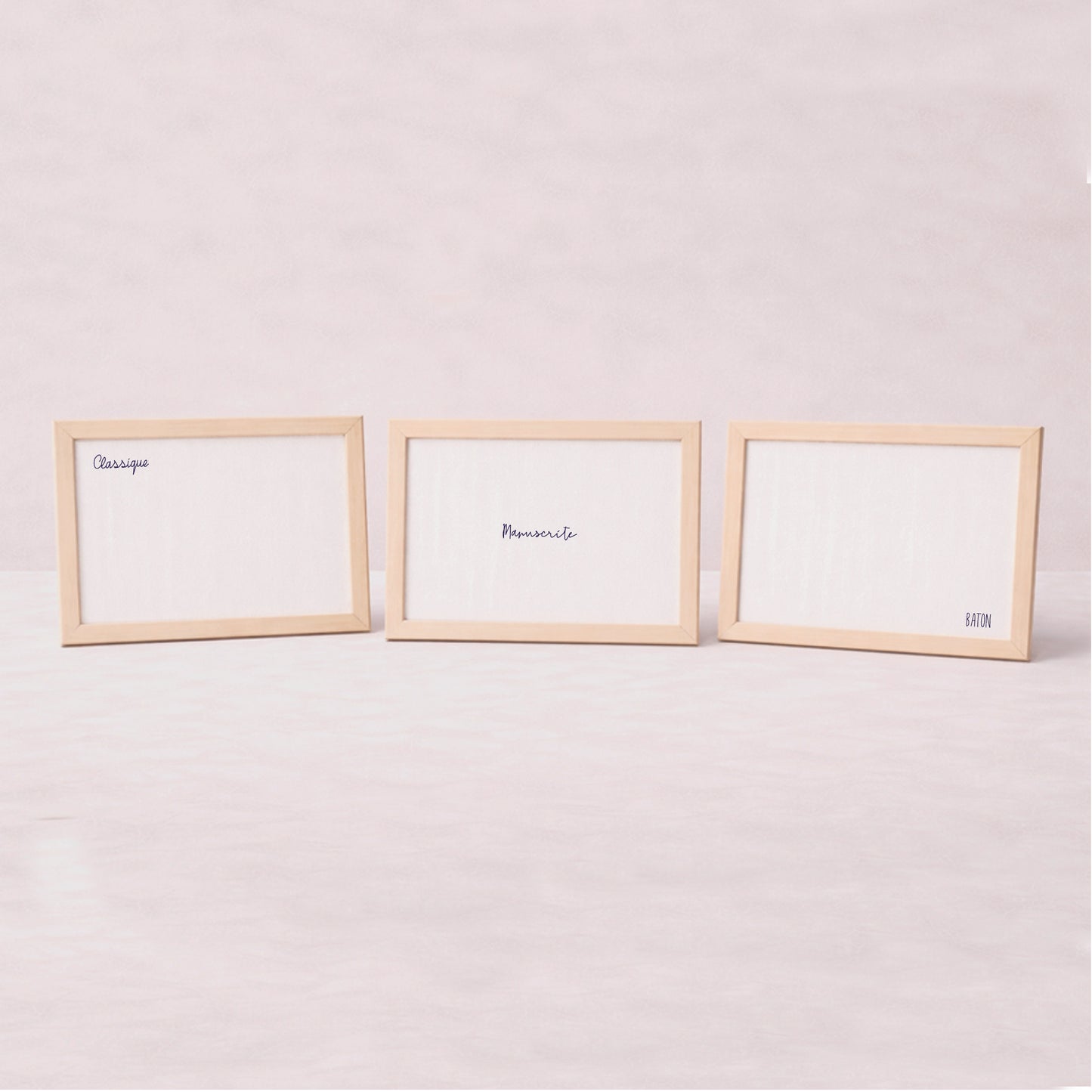 Test Le grand cadre en bois