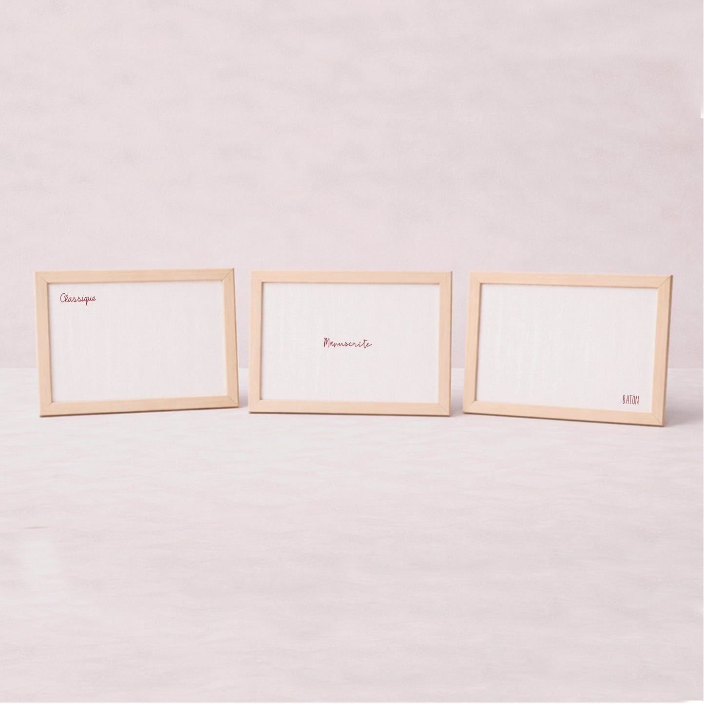 Test Le grand cadre en bois