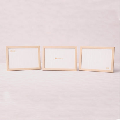 Test Le grand cadre en bois