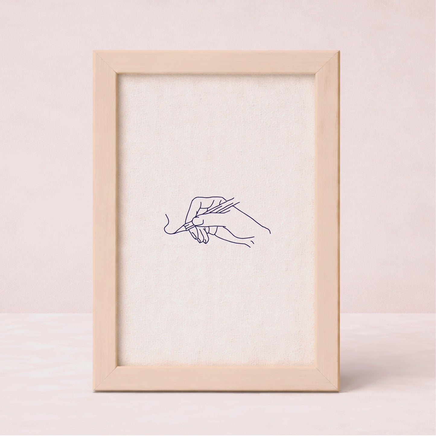 Test Le grand cadre en bois