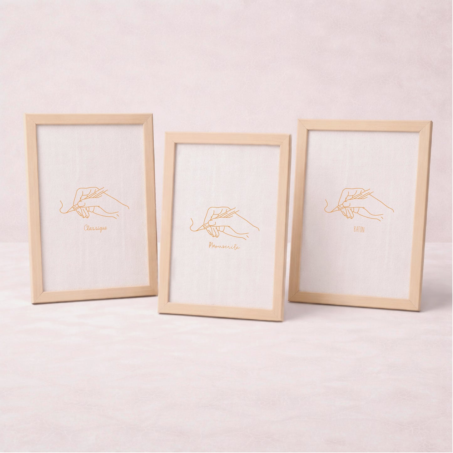 Test Le grand cadre en bois