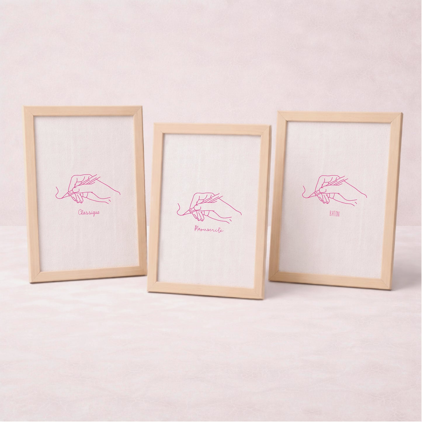 Test Le grand cadre en bois