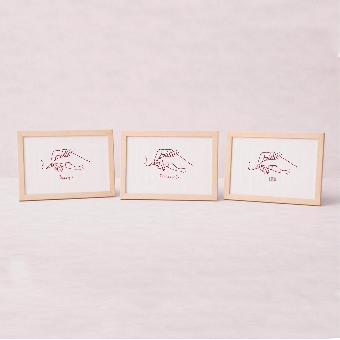 Test Le grand cadre en bois