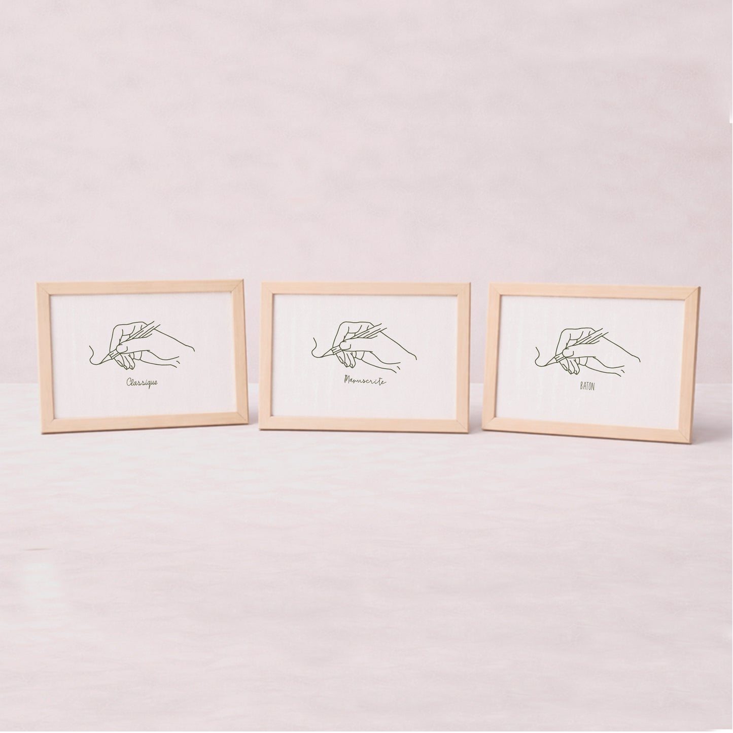 Test Le grand cadre en bois