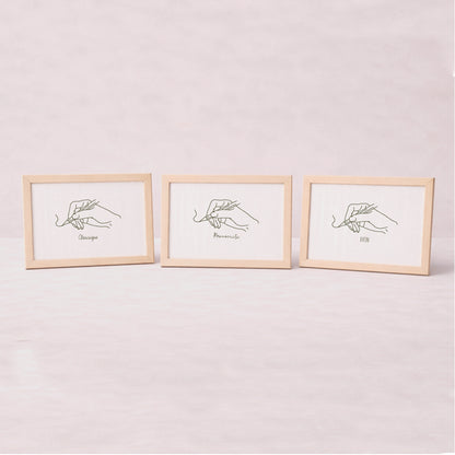 Test Le grand cadre en bois