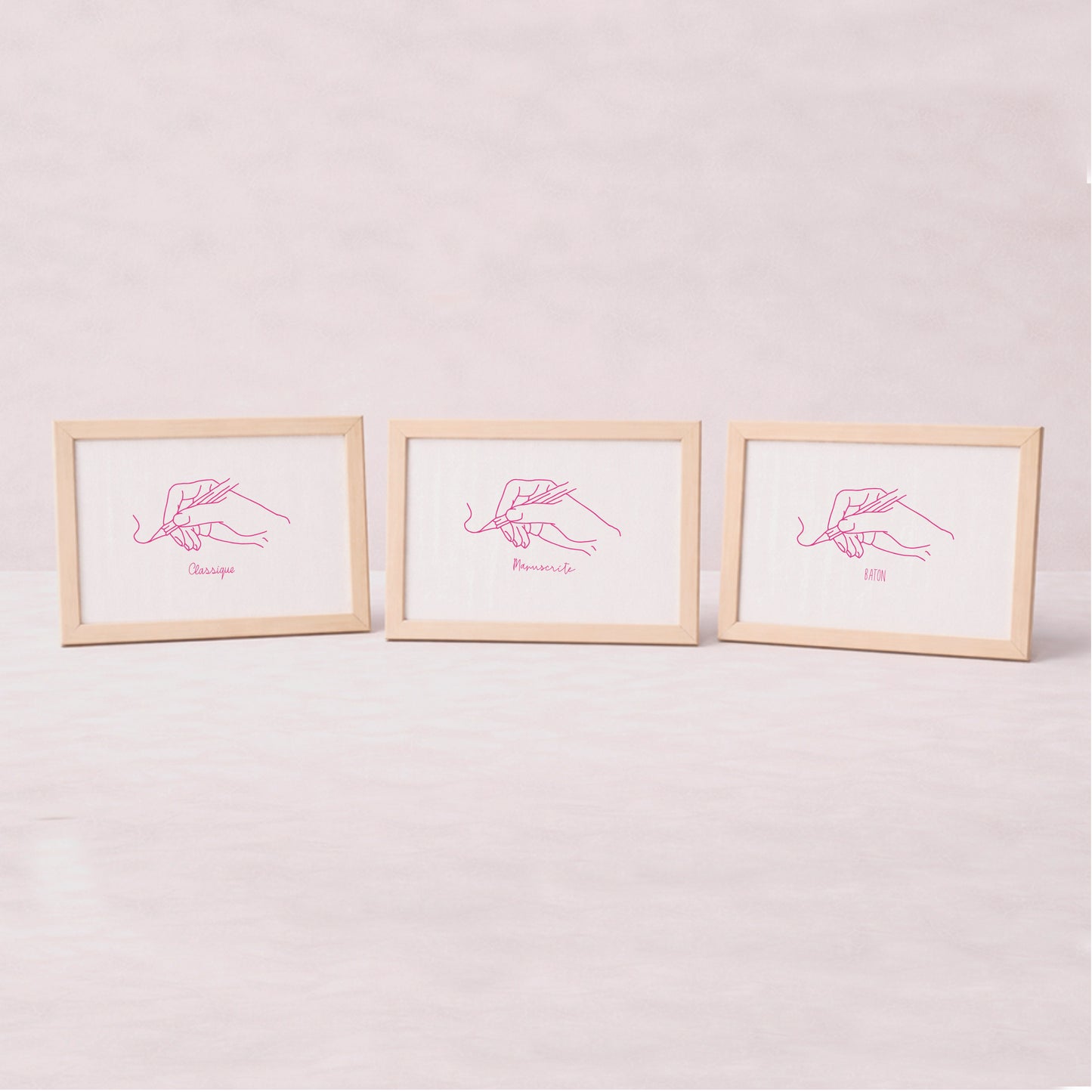 Test Le grand cadre en bois