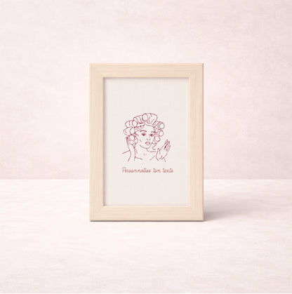 Test La coquette en bigoudis