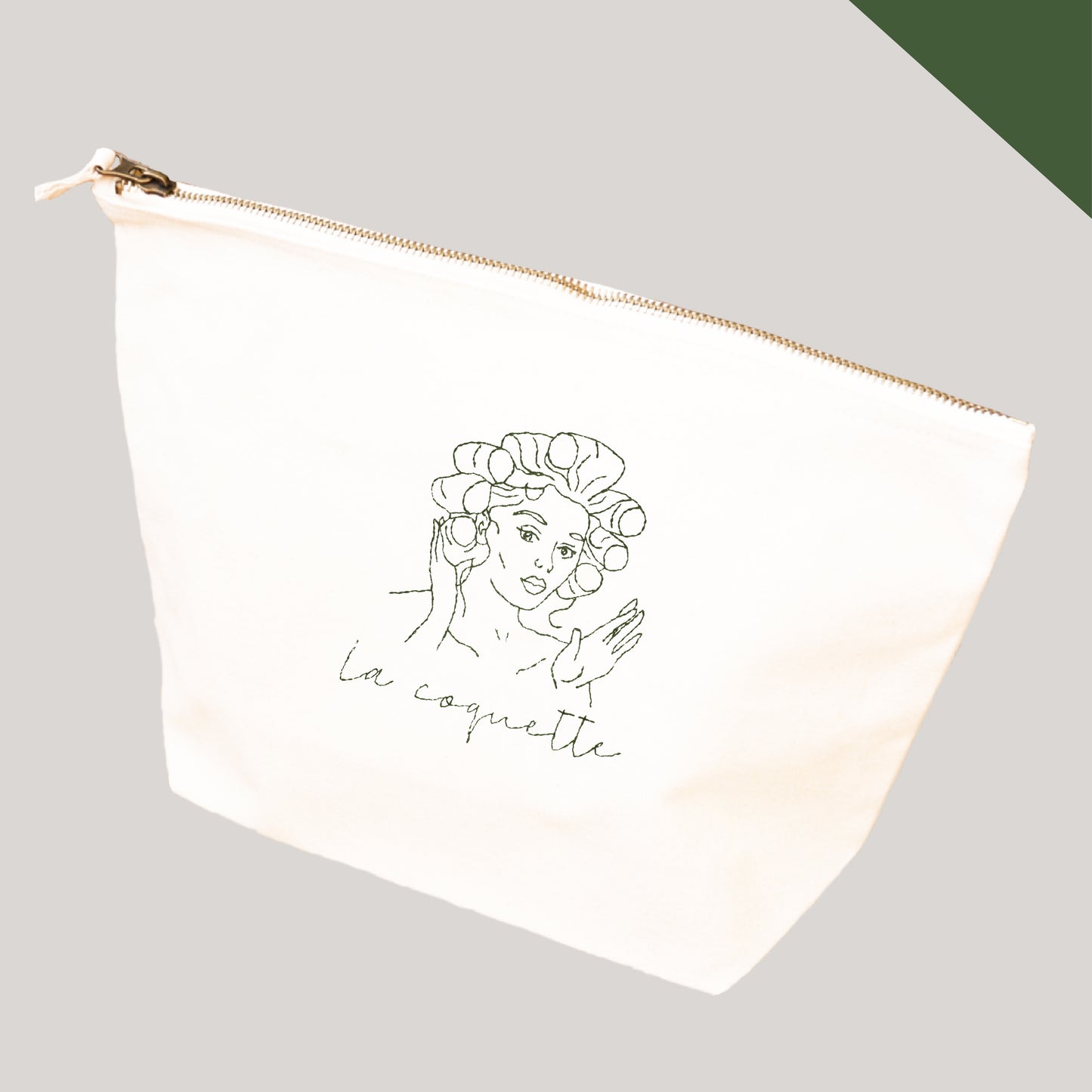 La coquette et ses bigoudis