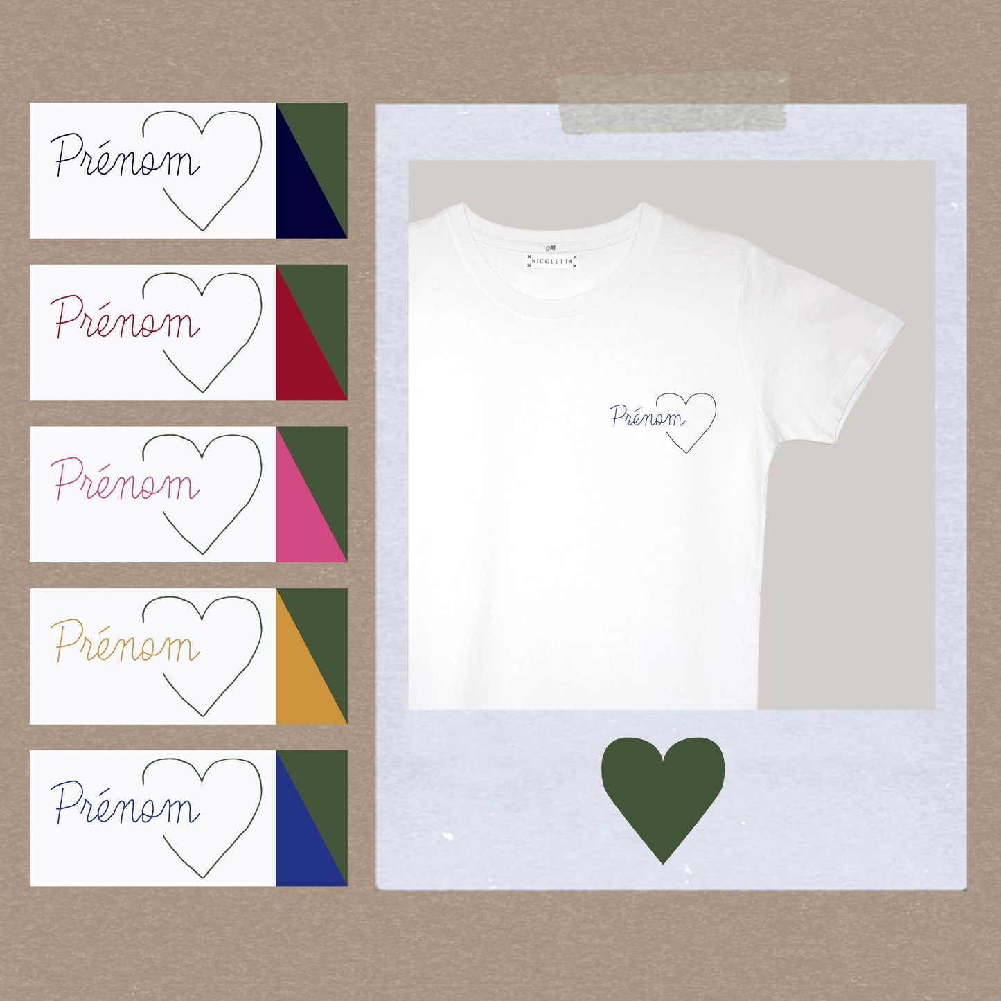 Prénom avec amour