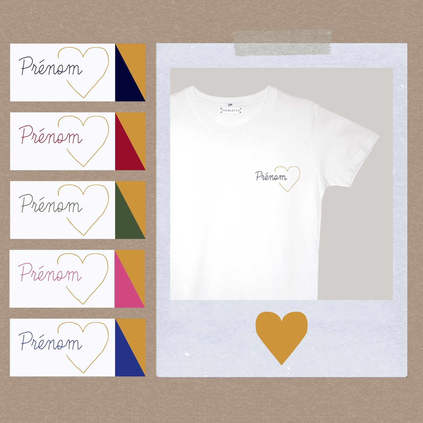 Prénom avec amour