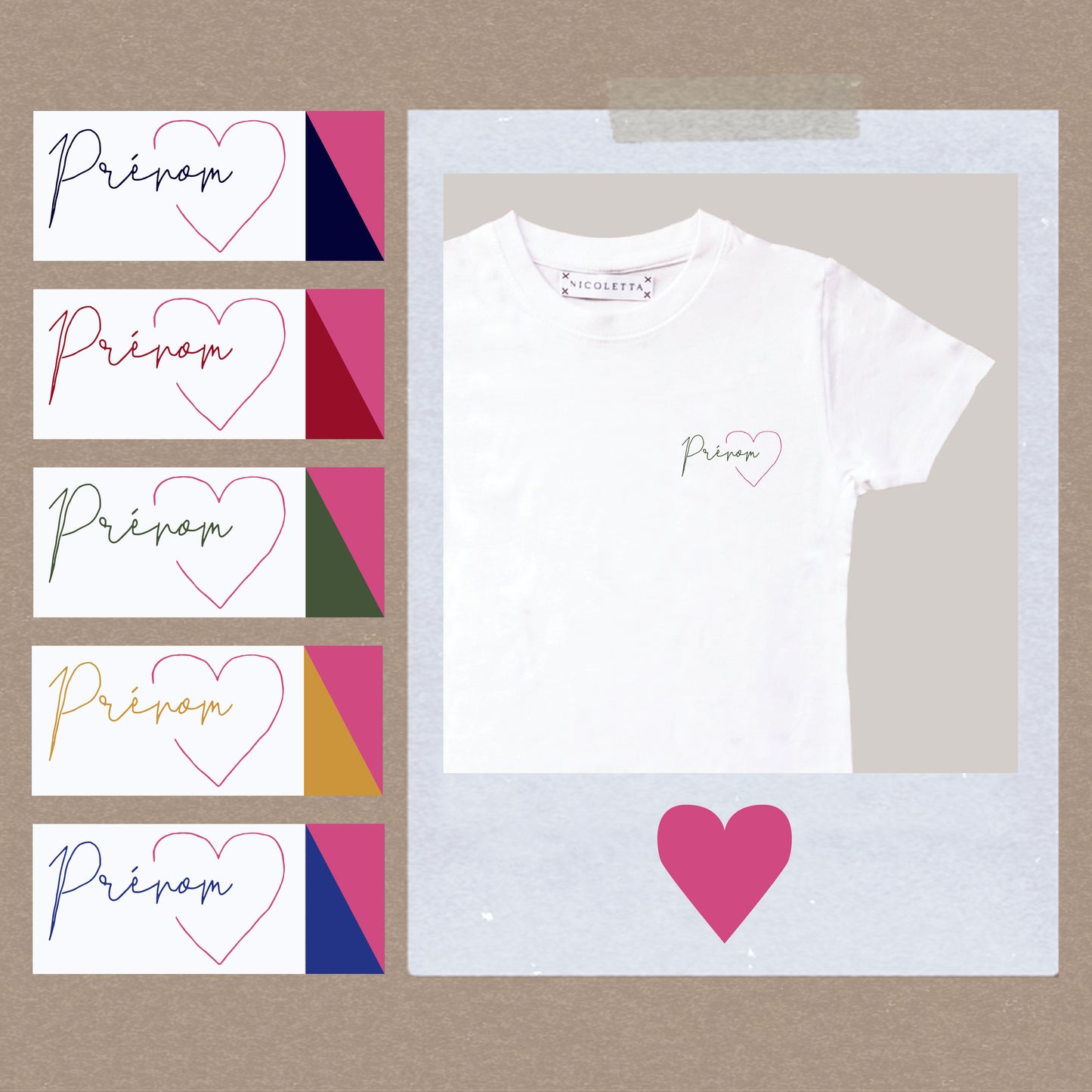 Prénom avec amour