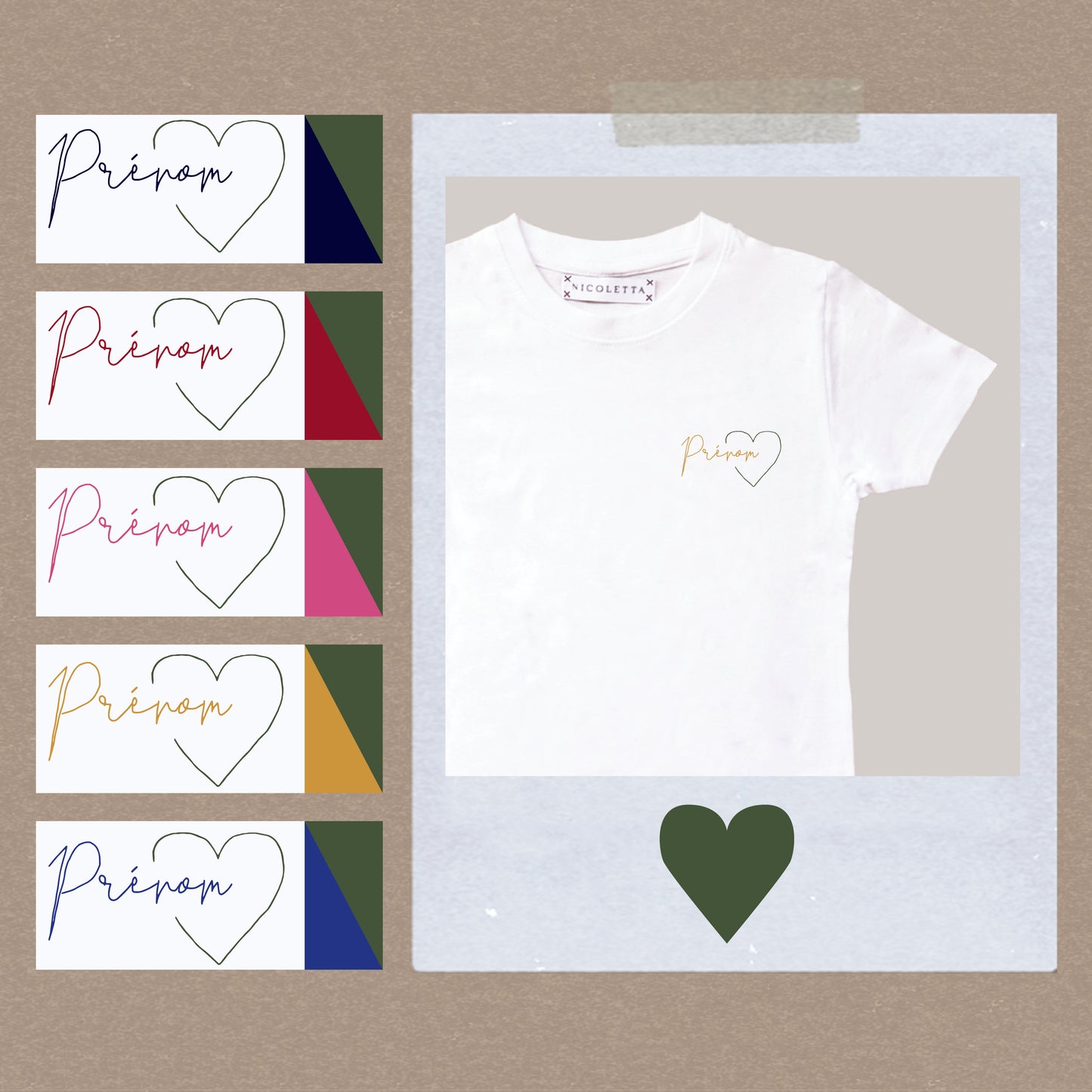Prénom avec amour