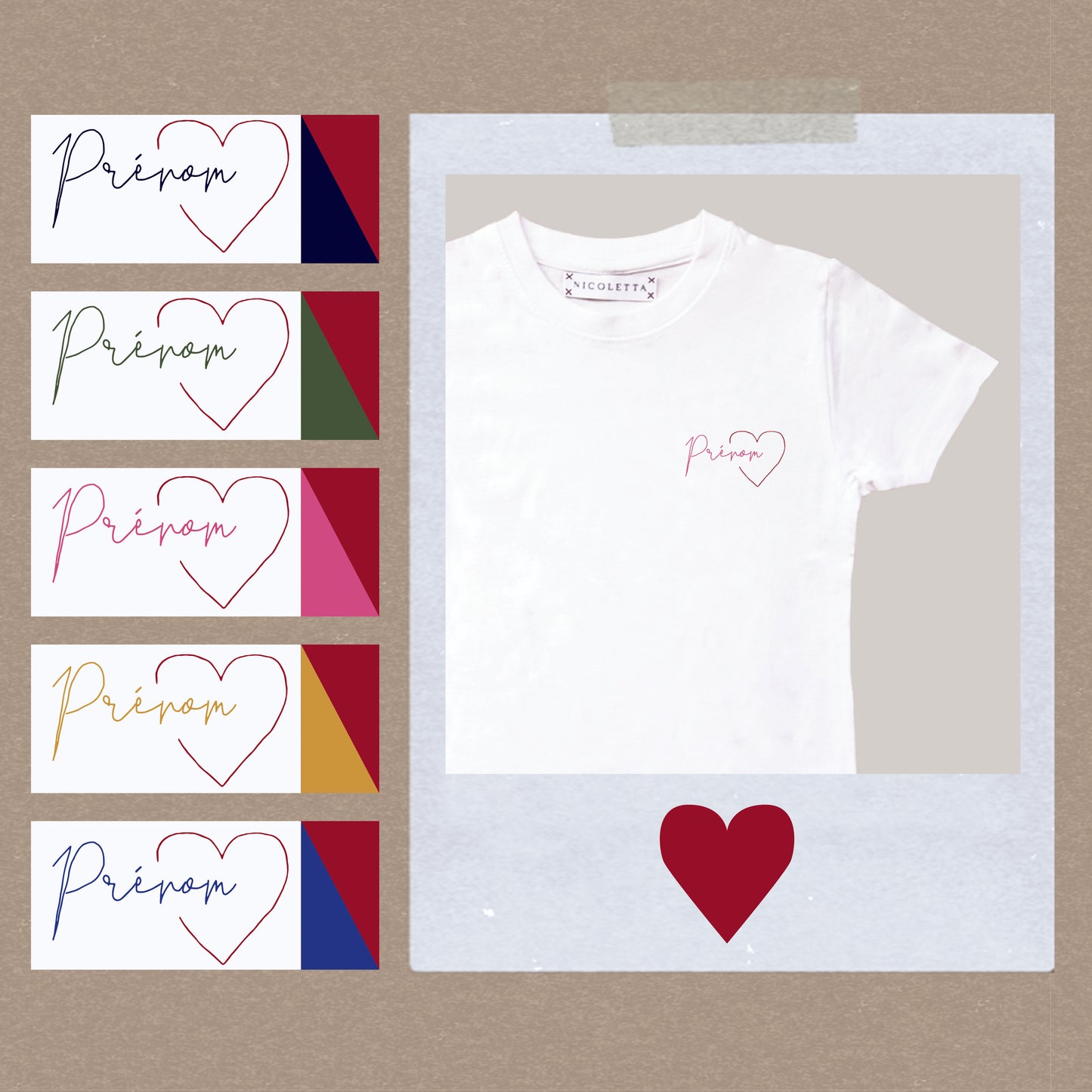 Prénom avec amour