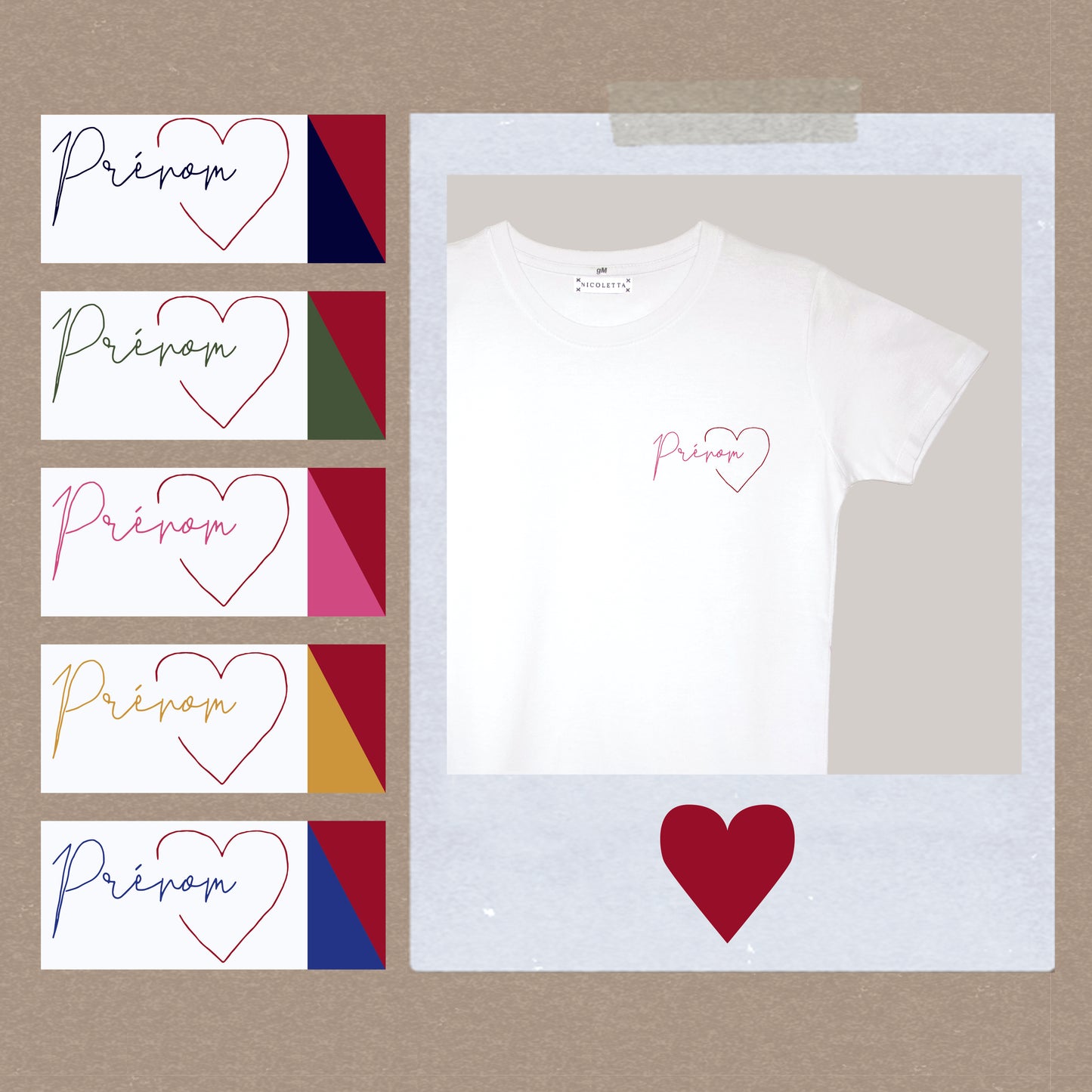 Prénom avec amour