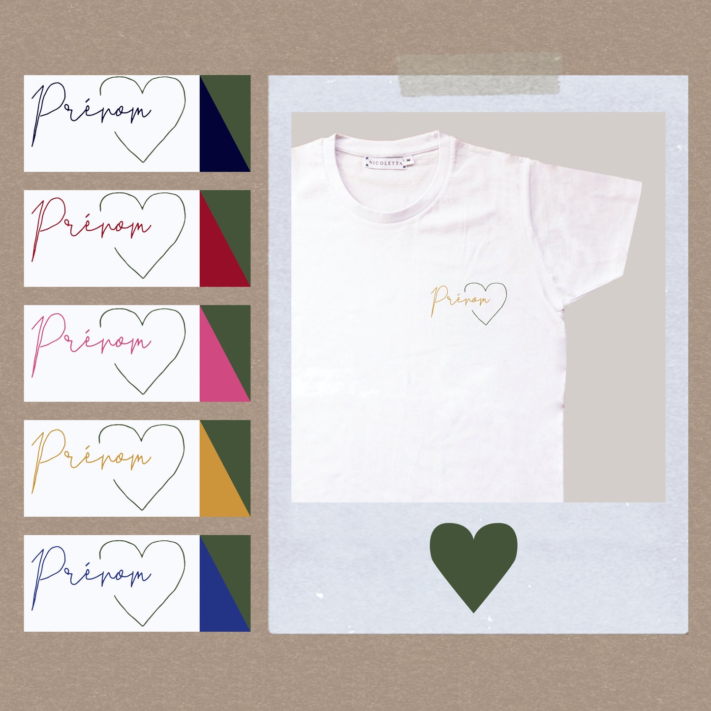 Prénom avec amour