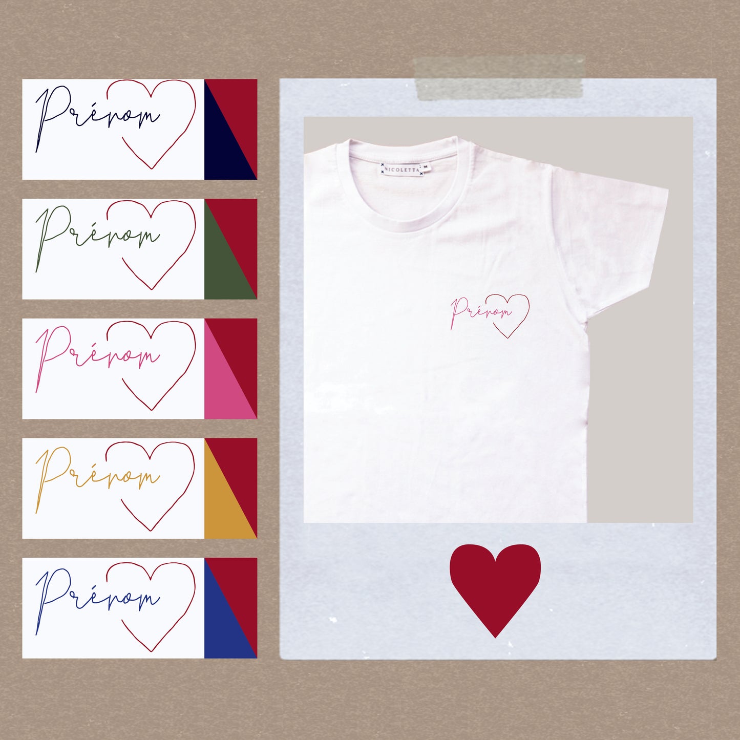 Prénom avec amour