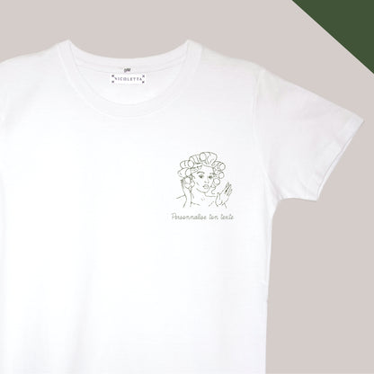 Personnalise la coquette et ses bigoudis