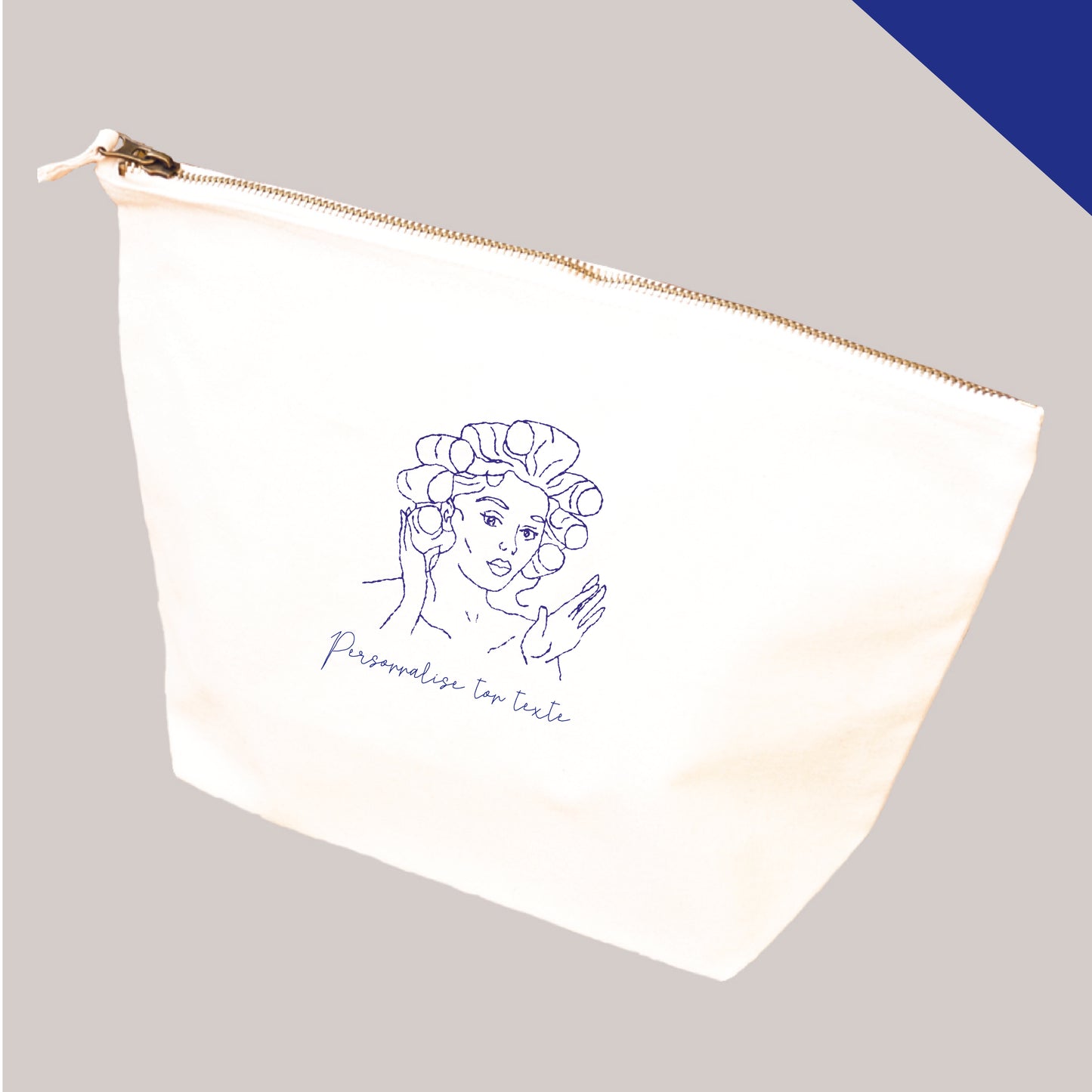 Personnalise la coquette et ses bigoudis