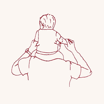 Personnalise le papa